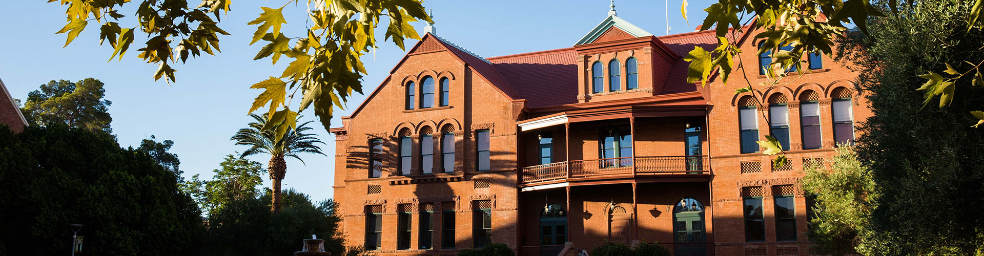 Old Main building on ASU campus